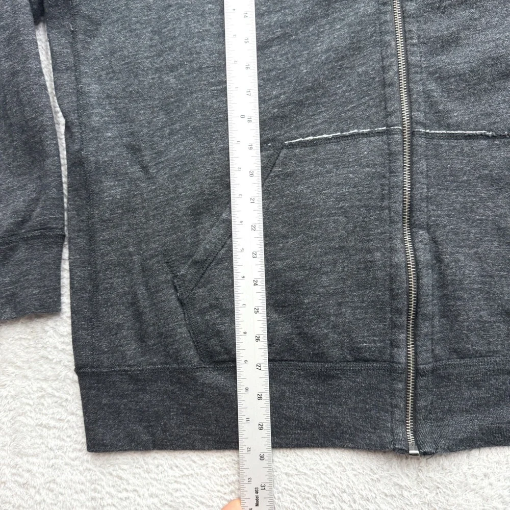 Polo Ralph Lauren Mens Charcoal Grey Heather Full Zip Hoodie Sweatshirt XXL